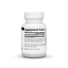 Close-up of Source Naturals DMAE bottle label