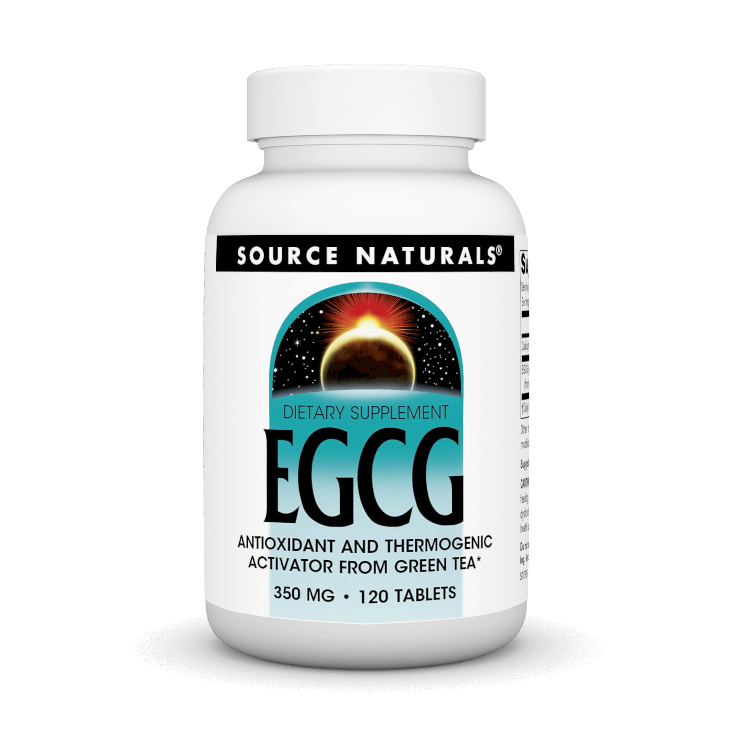 Source Naturals EGCG bottle front label
