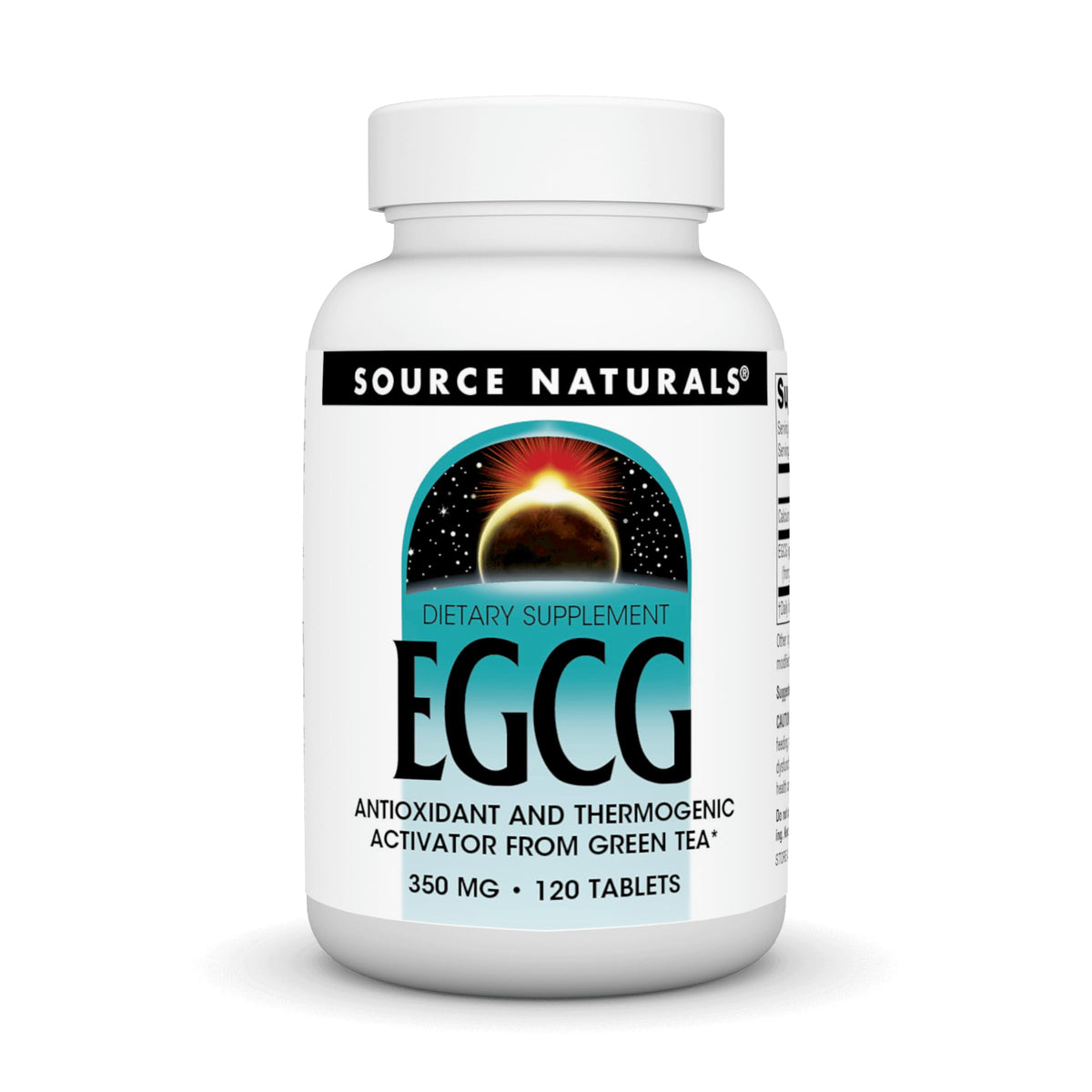 Source Naturals EGCG bottle front label