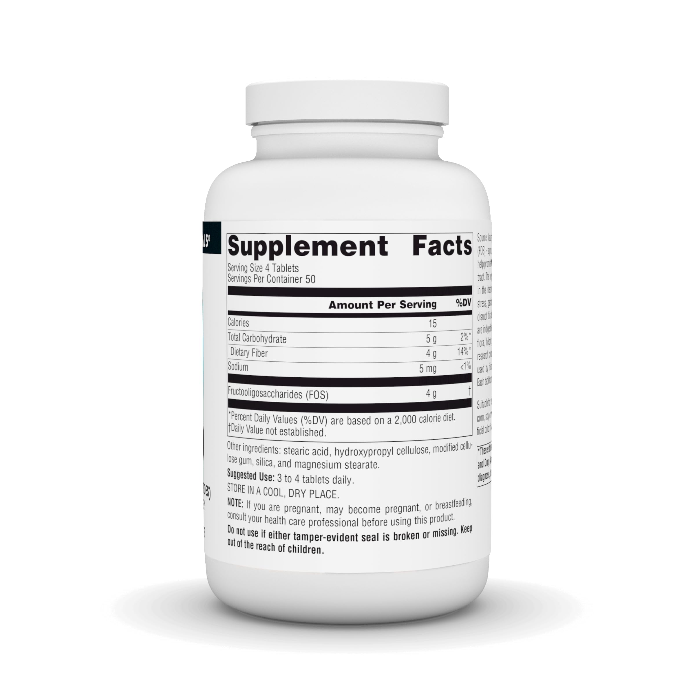 Fructooligosaccharides ingredients chart