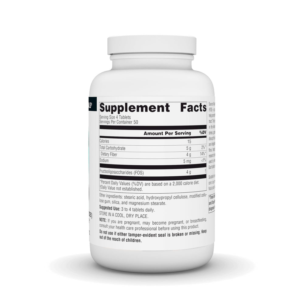 Fructooligosaccharides ingredients chart