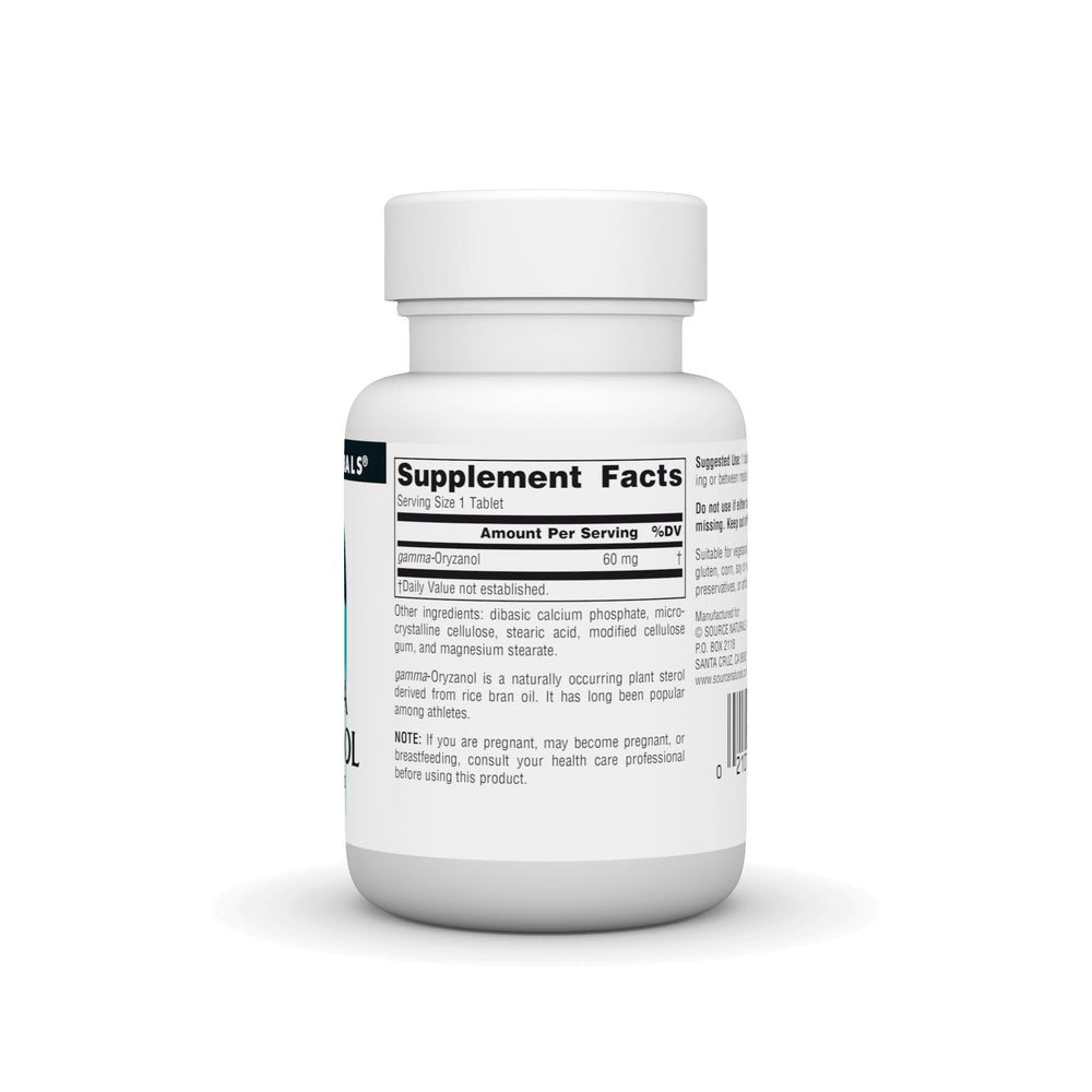 Gamma Oryzanol 60 mg tablets close-up