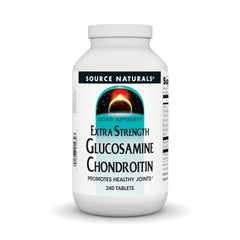Source Naturals Glucosamine Chondroitin 240 tablets front label