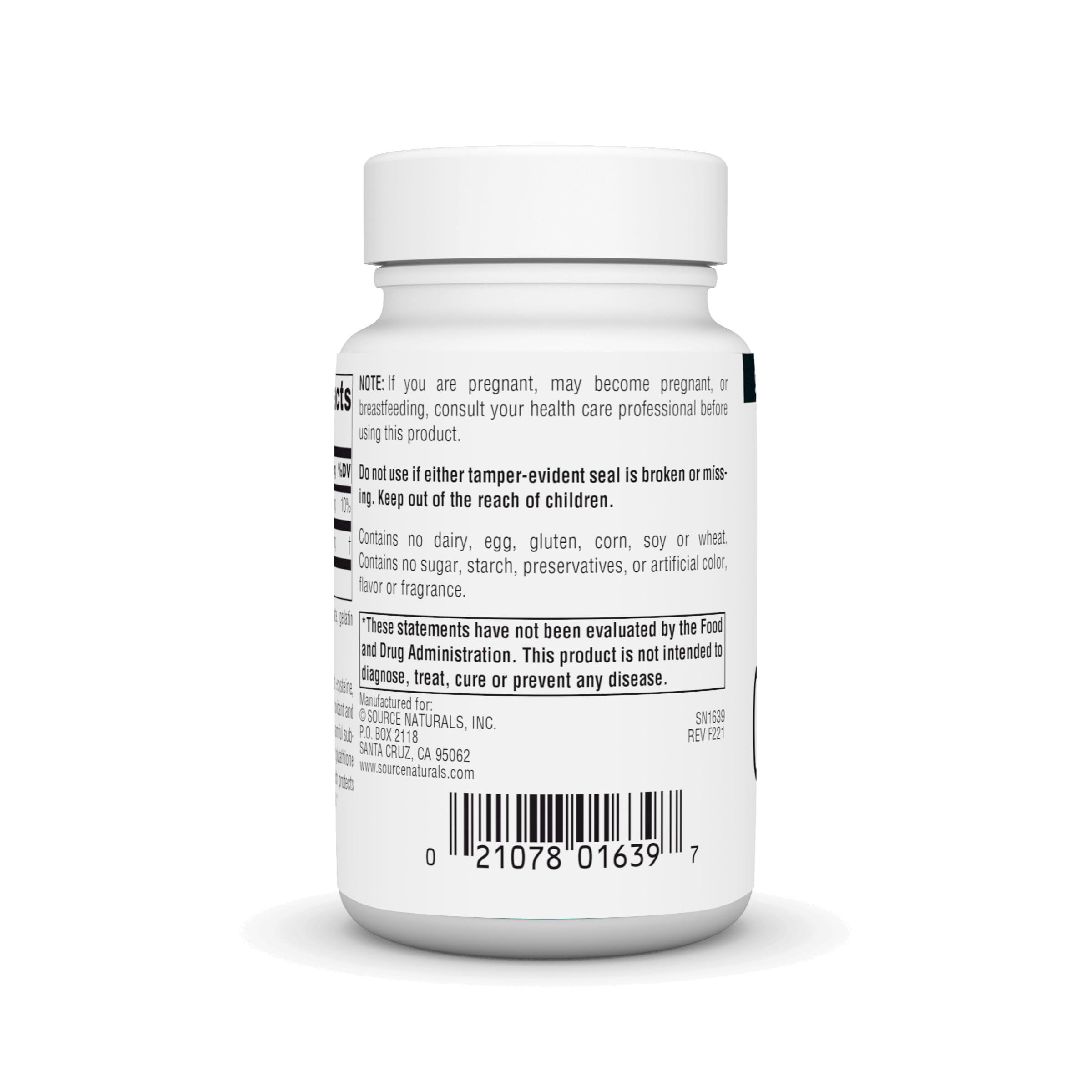 Glutathione 250mg capsules beside bottle