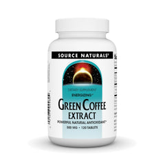 Source Naturals Energizing Green Coffee Extract bottle front label