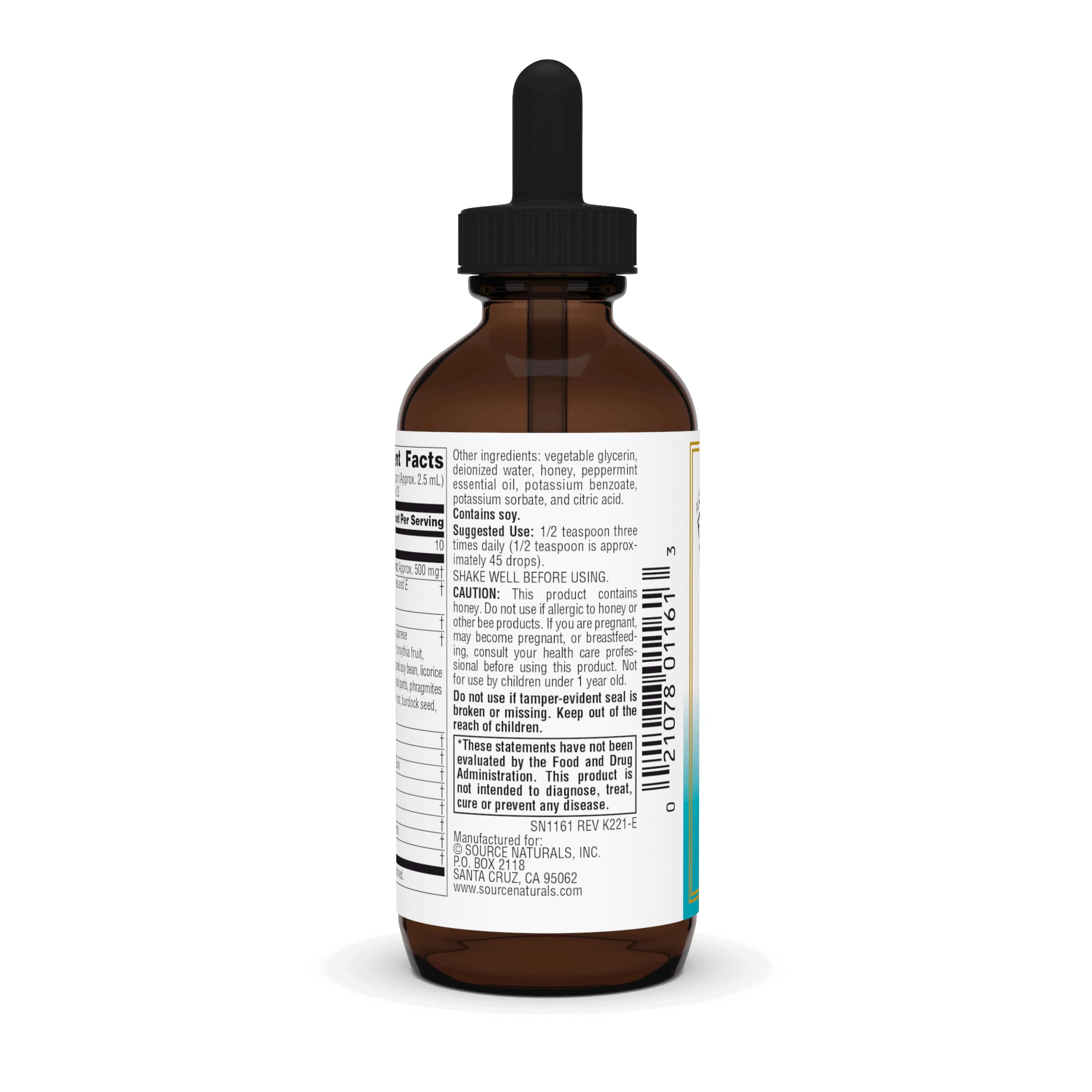 Alcohol-free immune support liquid drops