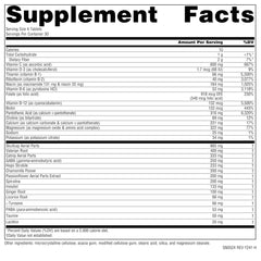 Dosage directions for Hi-Stress B&C with Herbs