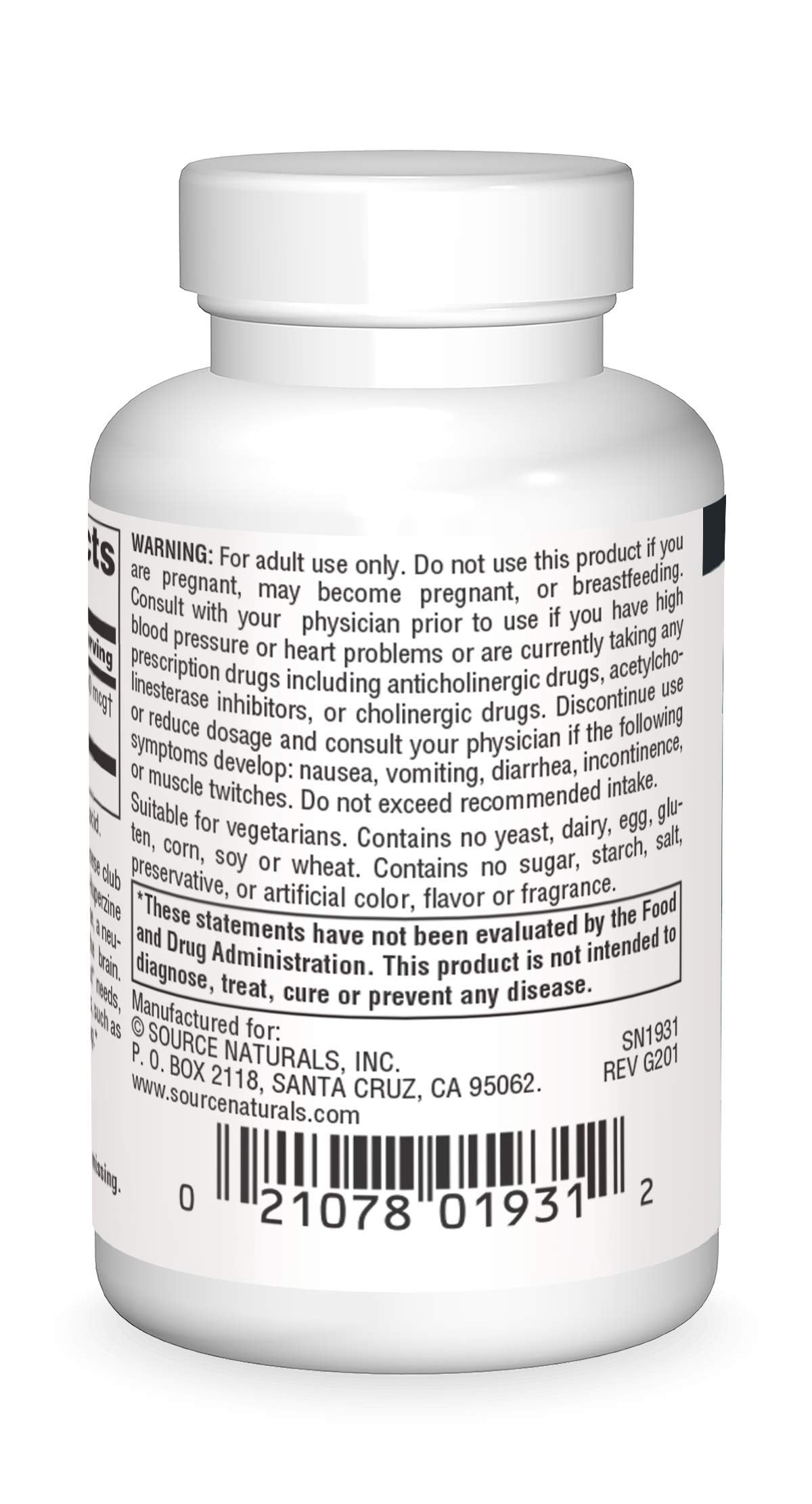 Daily-use setup with Huperzine A tablet for study focus