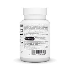 Hyaluronic Acid tablets in bottle