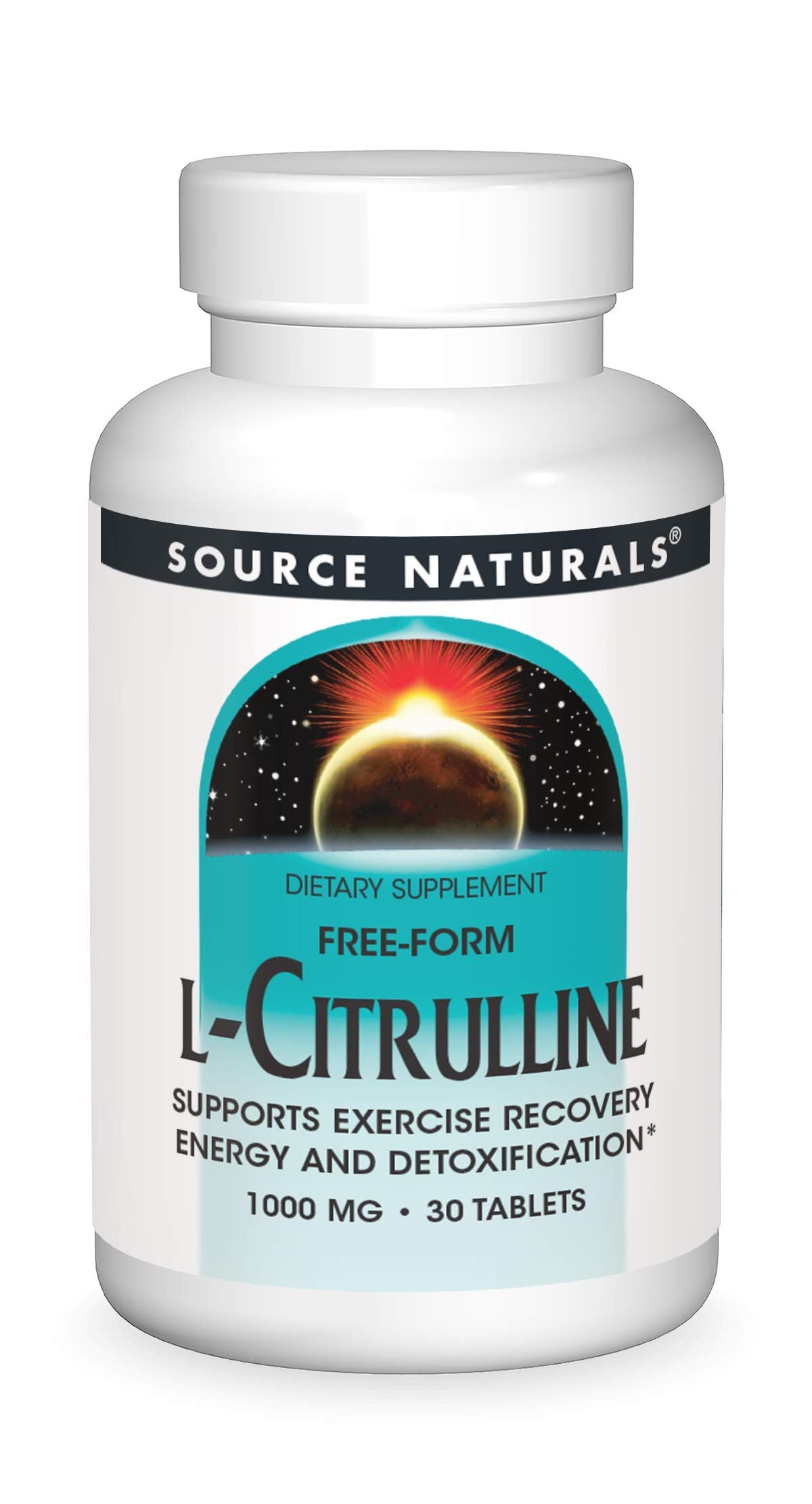 Source Naturals L-Citrulline bottle 1000 mg – 30 tablets