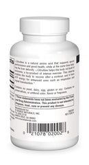 L-Citrulline 1000 mg tablets on white background