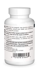 Supplement facts panel for Source Naturals L-Glutamine