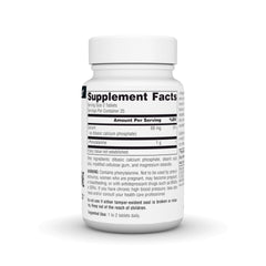 Back label on Source Naturals L-Phenylalanine Free Form bottle