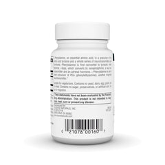 Close-up of separate tablets from Source Naturals L-Phenylalanine Free Form