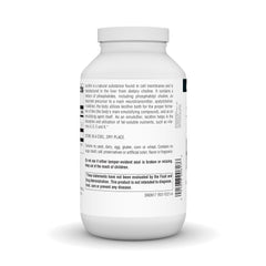 Label showing product name Lecithin 1200 mg and 200 softgels