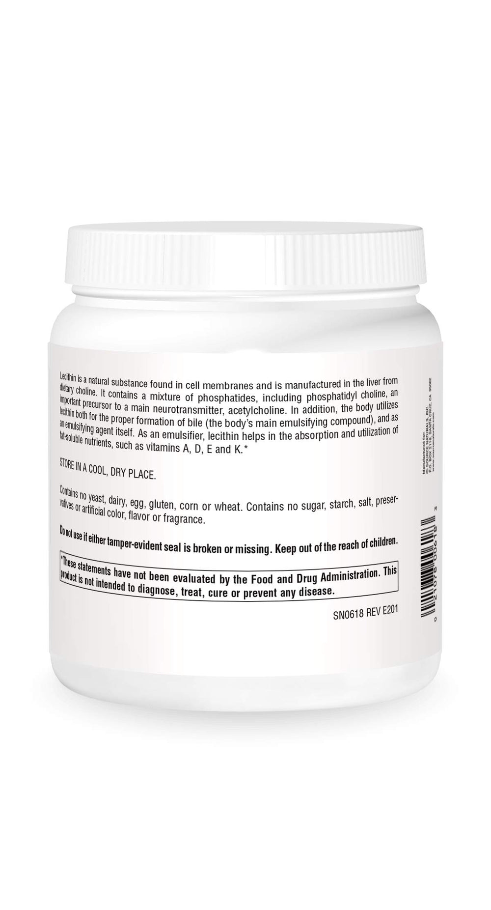 Close-up of bottle label showing 500 softgels