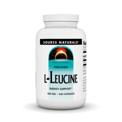 Source Naturals L-Leucine 240-capsule bottle