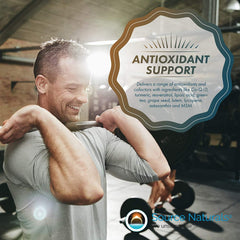 Graphic highlighting 13 essential vitamins, nutrients and minerals