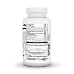 Close-up of Life Force Multiple No Iron formula bottle