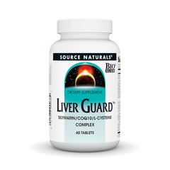 Bottle of Source Naturals Liver Guard with label