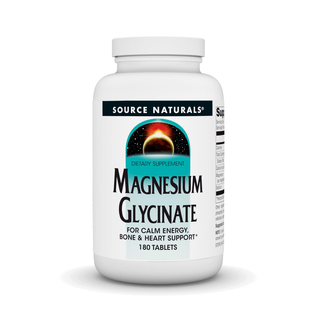 Source Naturals Magnesium Glycinate bottle front