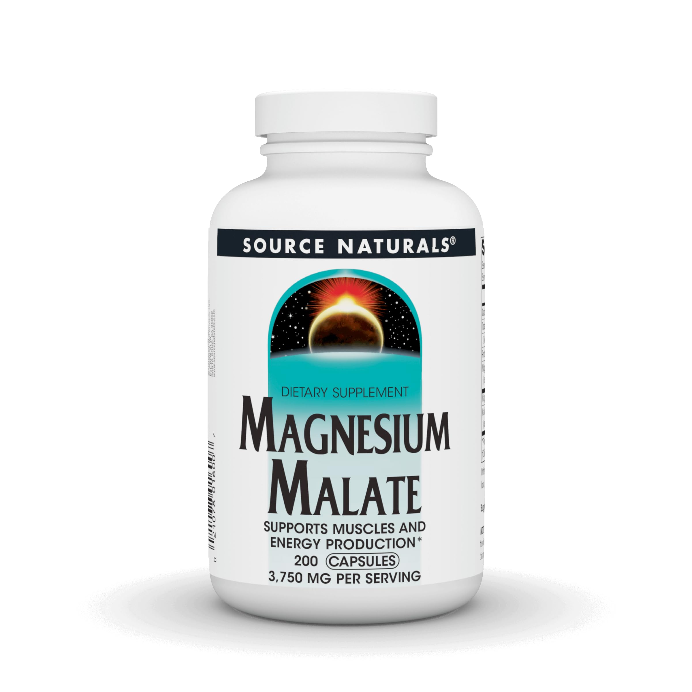Source Naturals Magnesium Malate bottle with label