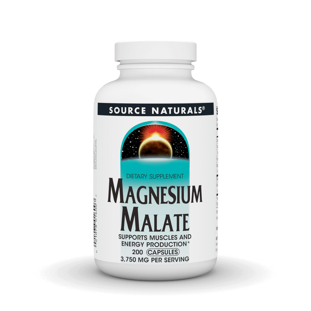 Source Naturals Magnesium Malate bottle with label