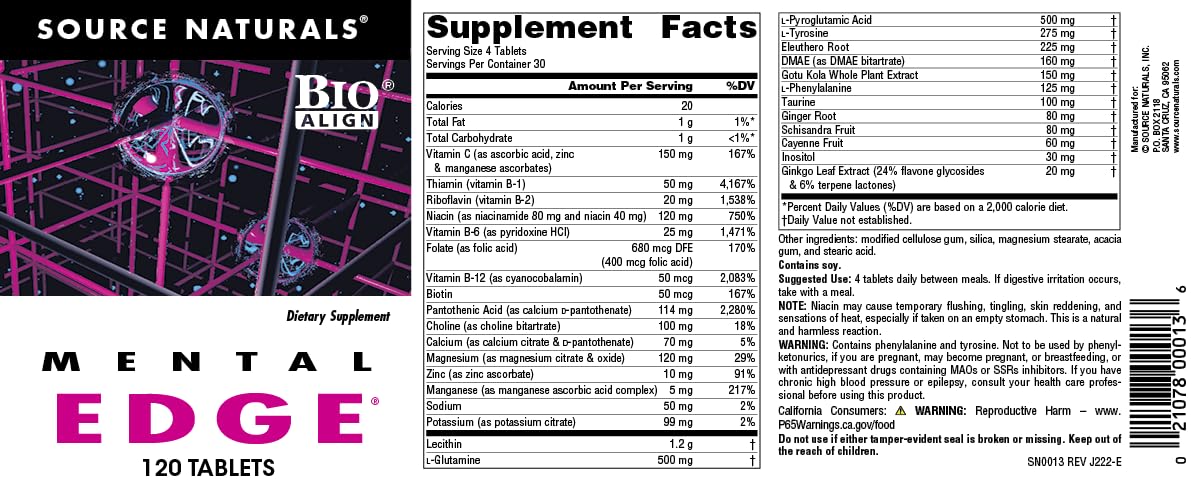 Lifestyle image of Mental Edge emphasizing focus and energy