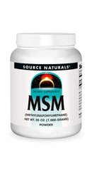 Source Naturals MSM powder 1000 g front view