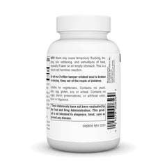Niacin 250n label showing supplement facts
