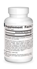 Nutrition label for Niacinamide B-3 100 mg product