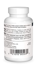 Side view of bottle showing size and packaging