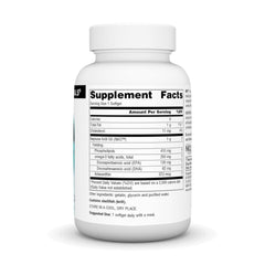 Close-up of Neptune Krill Oil bottle label