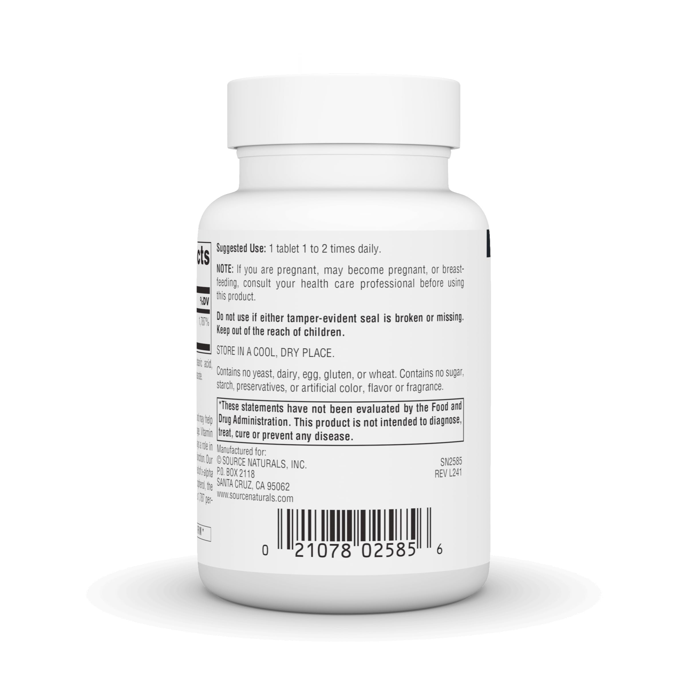 Non-GMO Vitamin E graphic