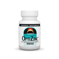 Source Naturals OptiZinc bottle with 120 tablets
