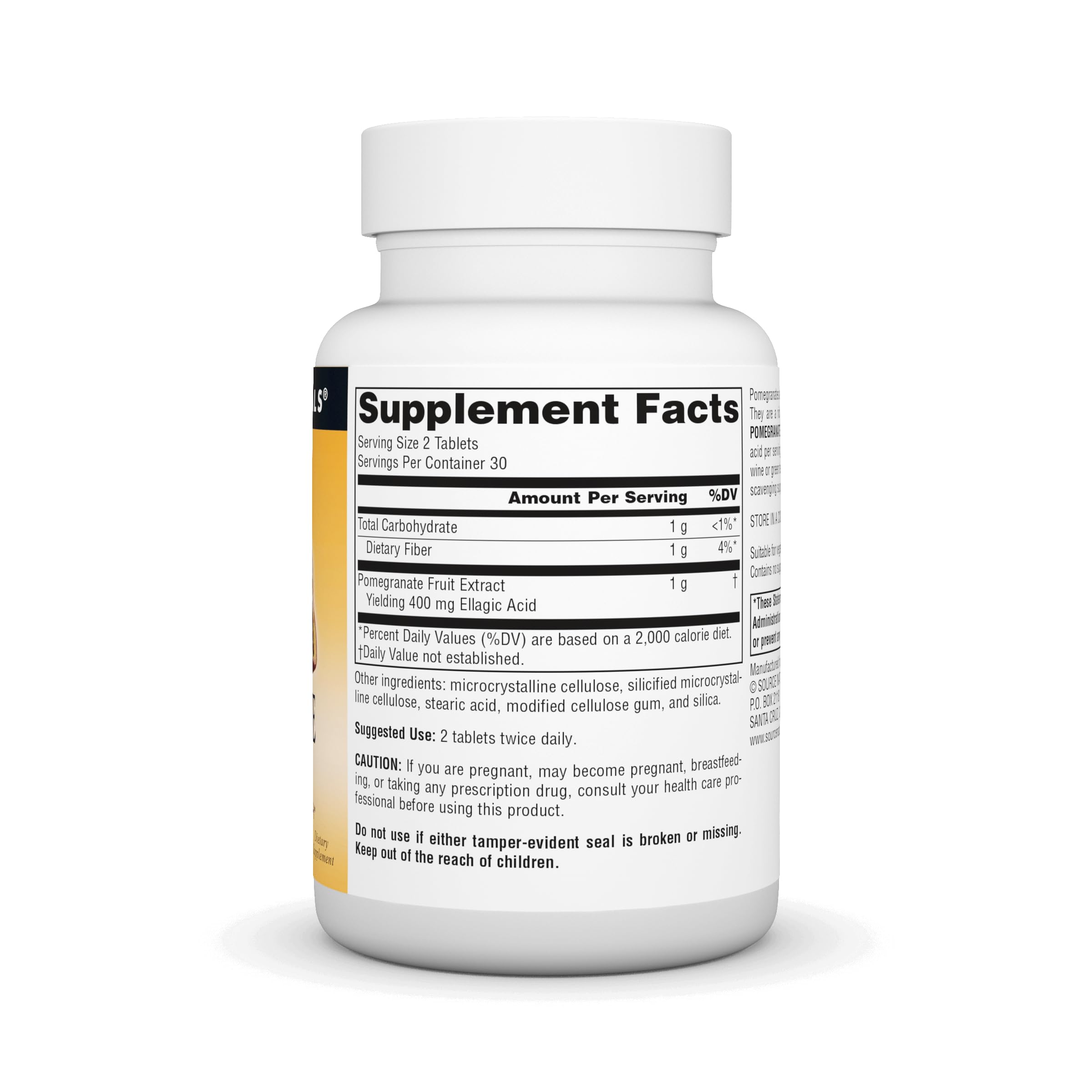 Fresh pomegranate fruit highlighting antioxidants