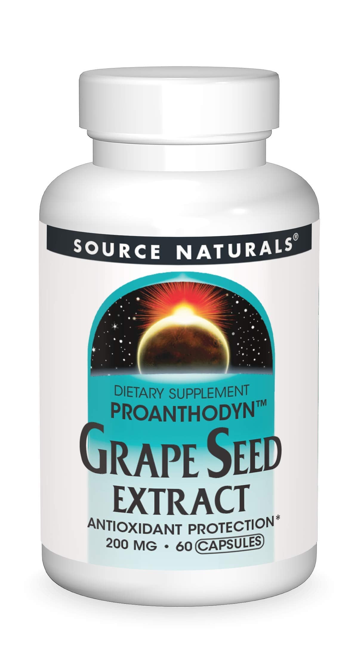Bottle of Source Naturals Proanthodyn Grape Seed Extract