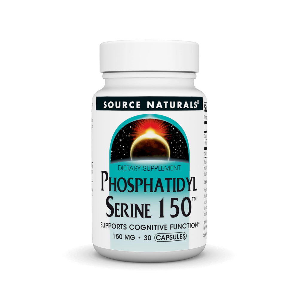 Bottle of Source Naturals Phosphatidyl Serine 30 capsules