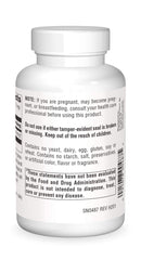 Front view of Source Naturals Pure Inositol bottle with 4 oz crystals