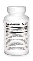 Supplement facts panel on Source Naturals Pycnogenol bottle