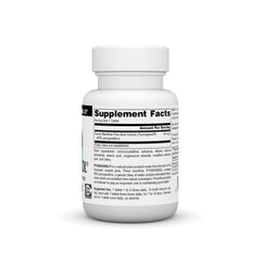 Source Naturals Pycnogenol 50 mg Proanthocyanidin Complex bottle - back panel