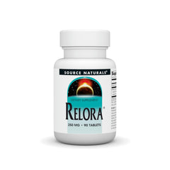 Relora 250 mg bottle with 90 tablets – Source Naturals