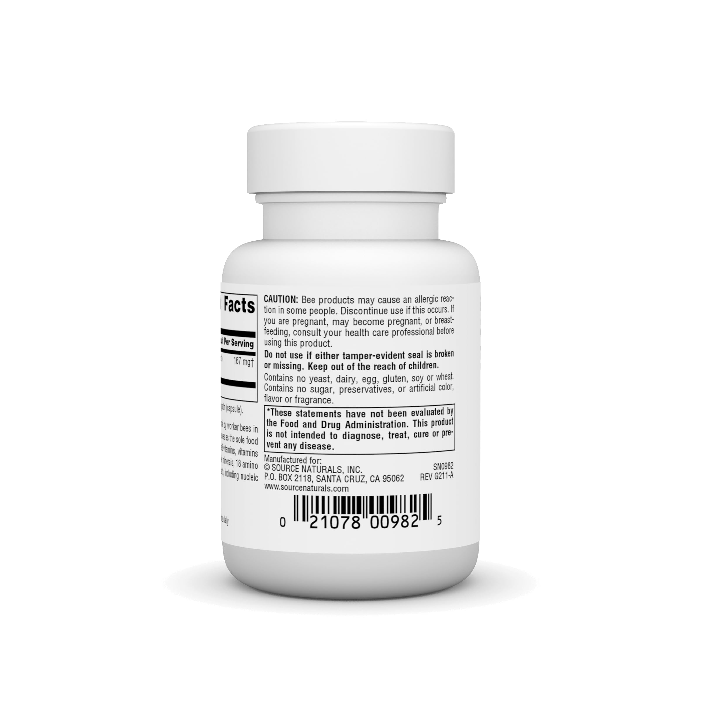 Royal Jelly capsules and packaging