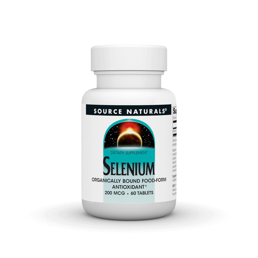 Source Naturals Selenium bottle containing 60 tablets