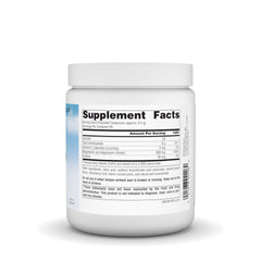 Berry flavored magnesium powder being added to water