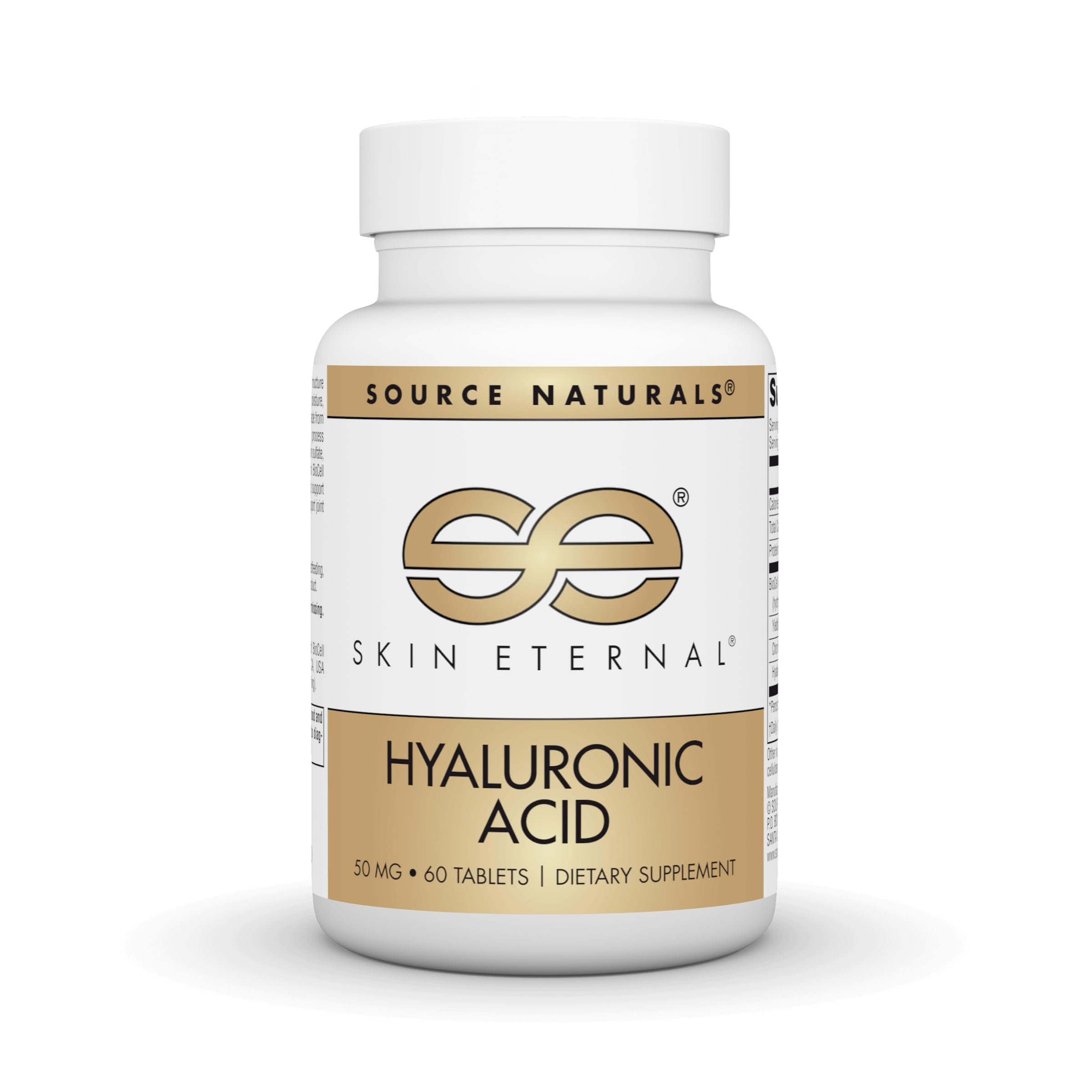 Hero image of Source Naturals Skin Eternal Hyaluronic Acid 50mg 60 tablets