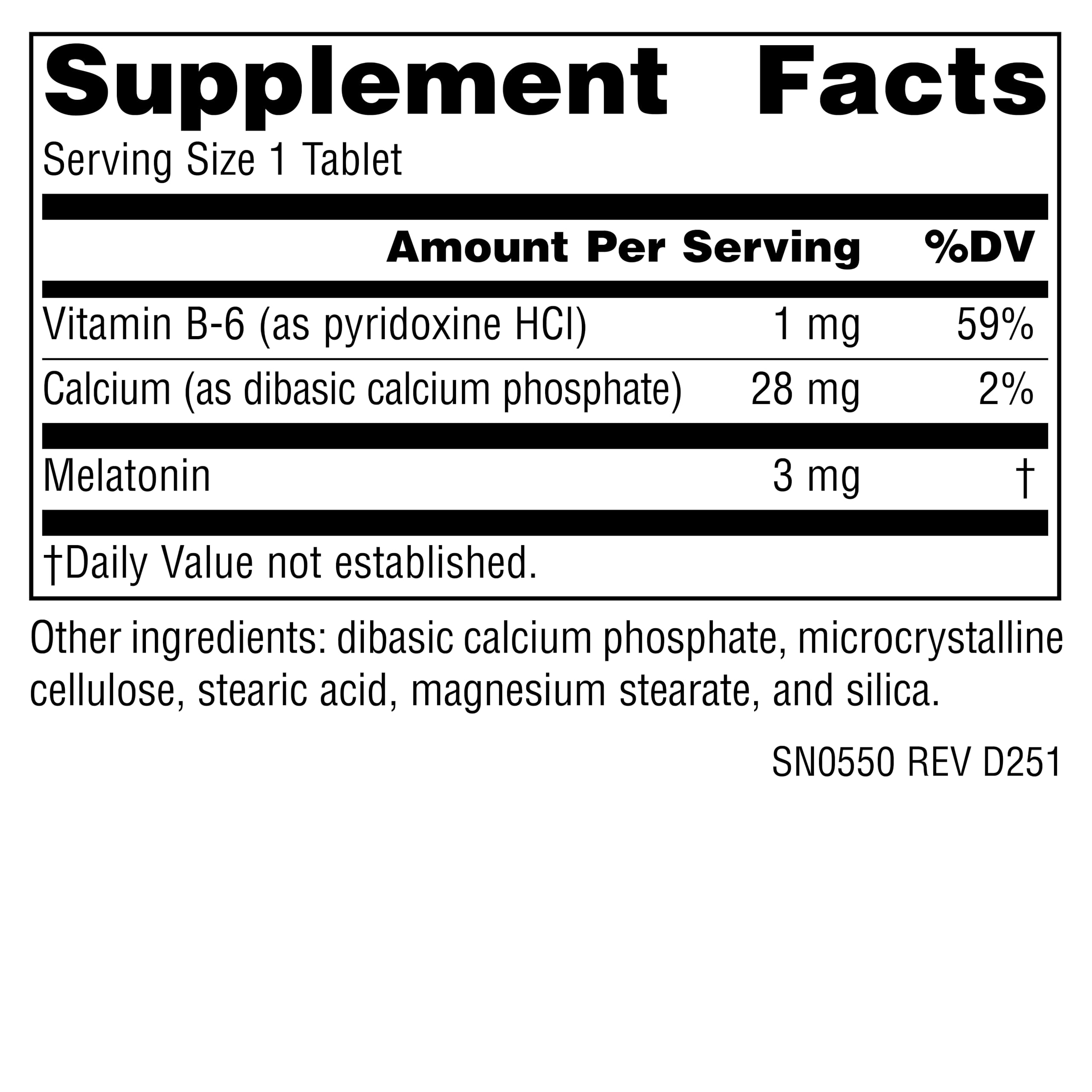 60-tablet bottle standing upright with label