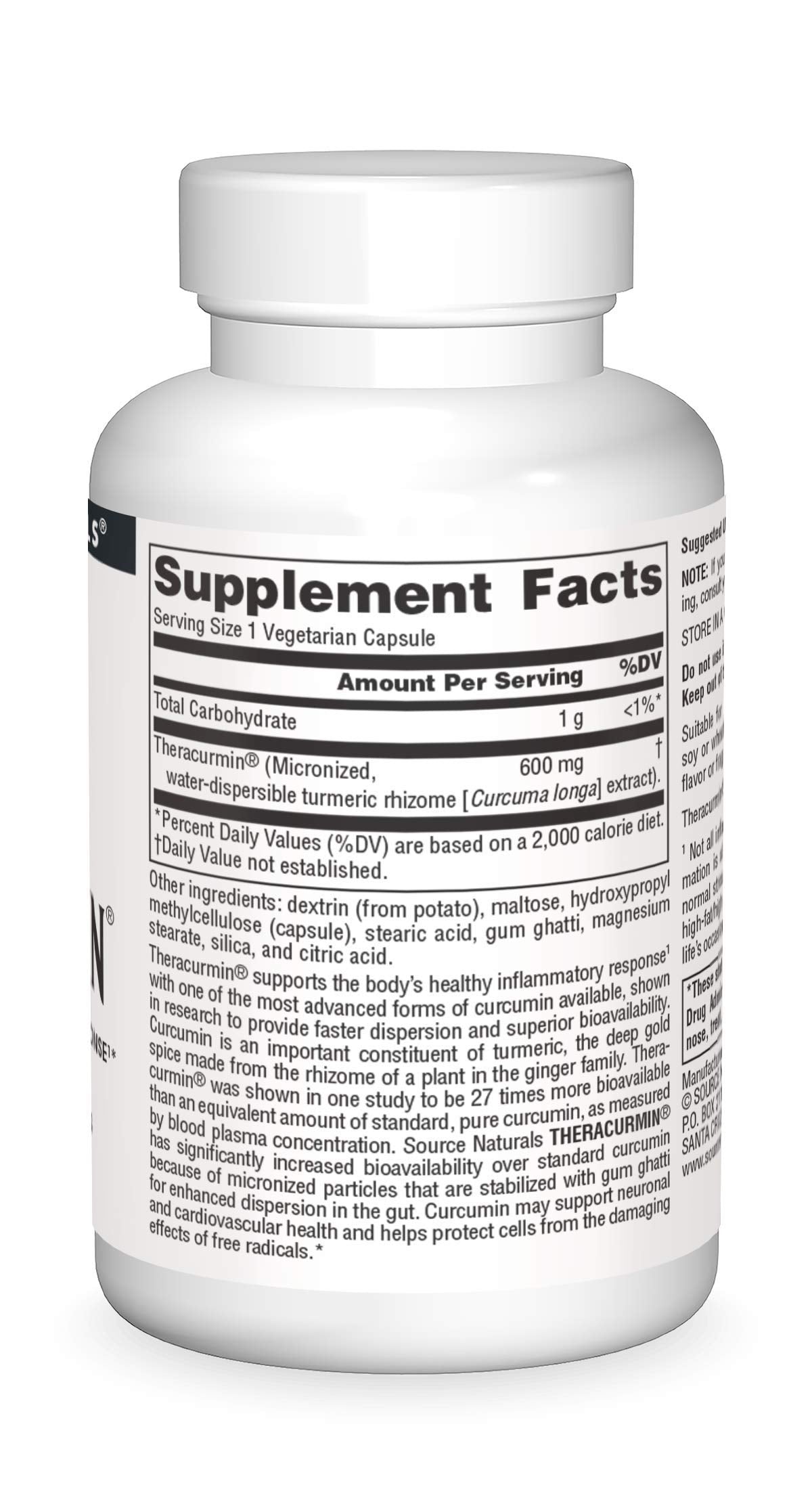 One Theracurmin capsule serving