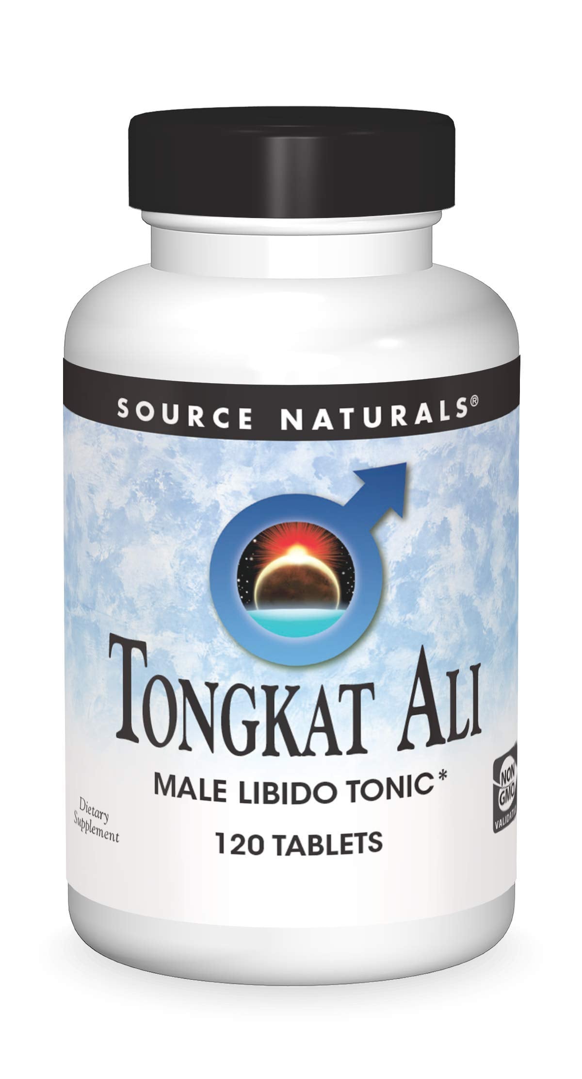 Source Naturals Tongkat Ali 120 tablets bottle - front view