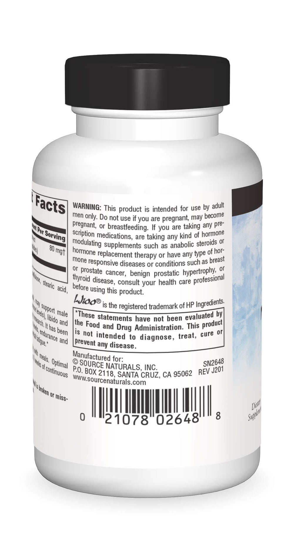 Source Naturals Tongkat Ali tablets being poured for steady energy potential